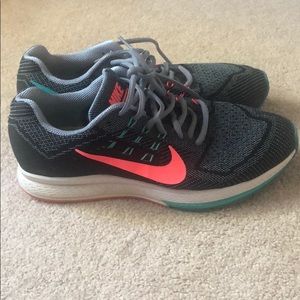Pair of women’s Nike running shoes